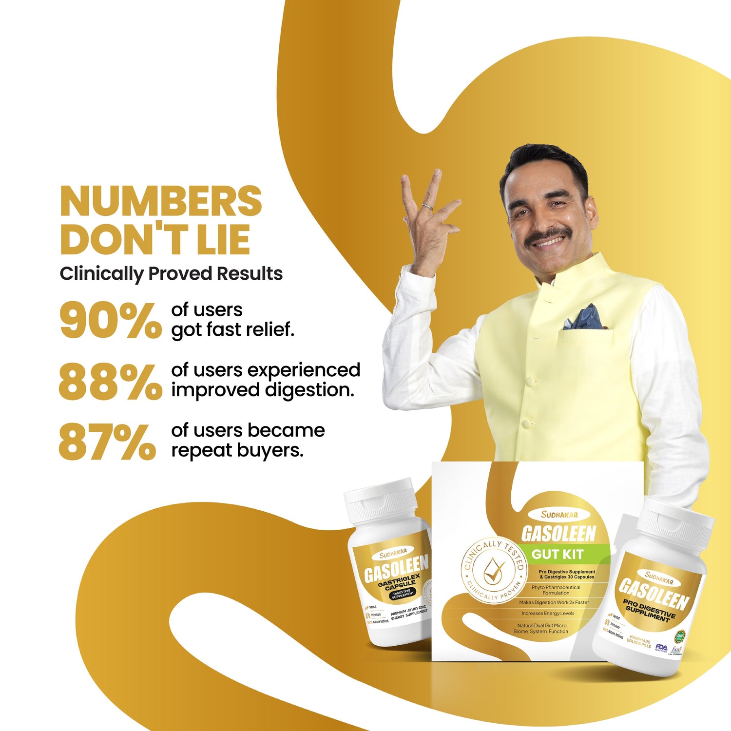 Sudhakar Gasoleen Gut Kit